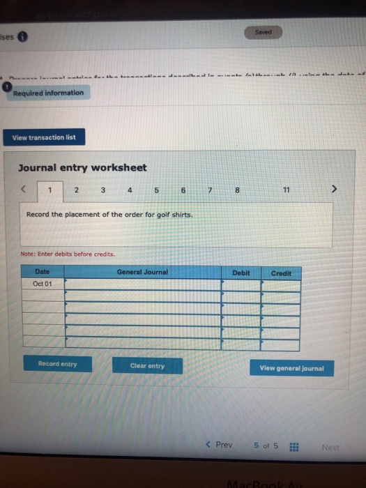 following information applies to the questions displayed below) a. On October 1,