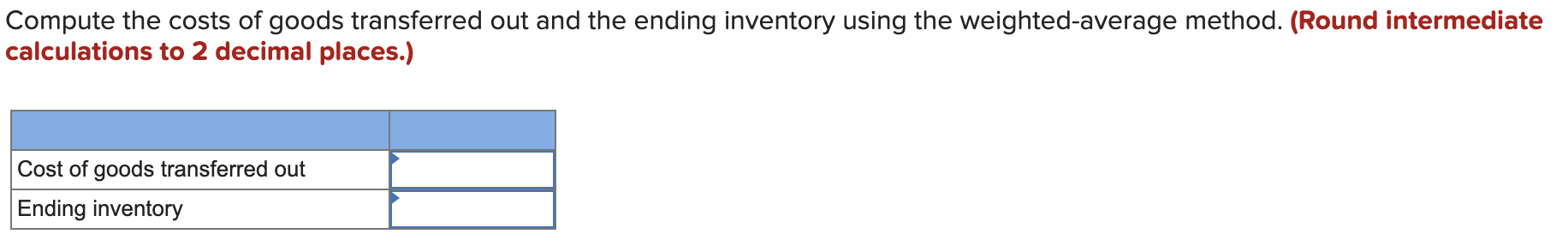 and for conversion costs using the FIFO method. ------------------------------------- Required information [The