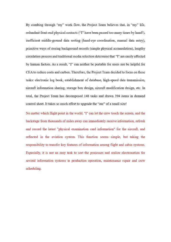 How to apply innovative management concepts to the technical design of products