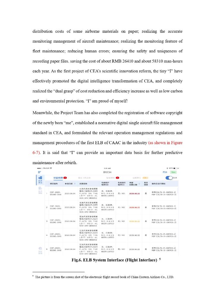 Book (ELB), marking this fleet's discontinued use of the paper log book