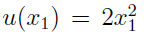 is a discrete: i.e. the only consumption levels of good 1 are