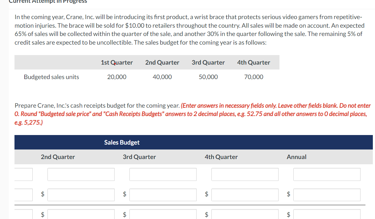  In the coming year, Crane, Inc. will be introducing its first