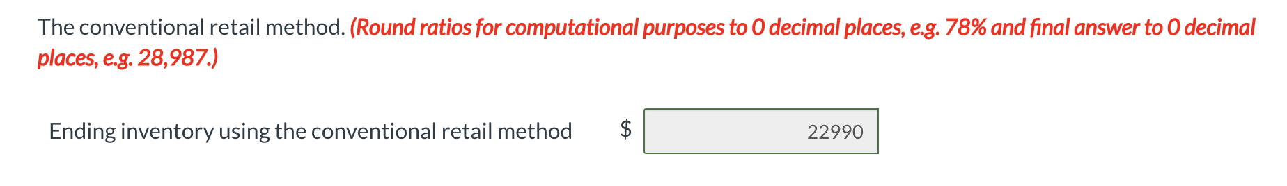 to change to the LIFO retail method beginning with the accounting year