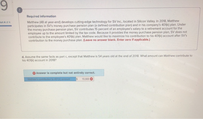 money purchase pension plan (a defined contribution plan) and in his company's