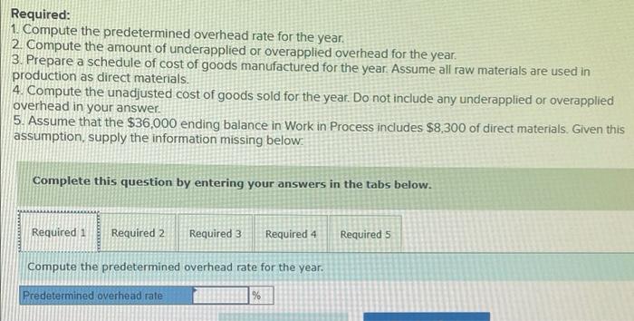 a job-order costing system and applies overhead cost to jobs on the