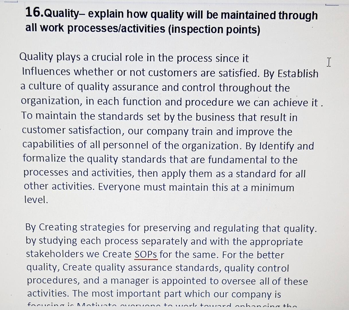 sleep centers is going to measure the amount of customer in a