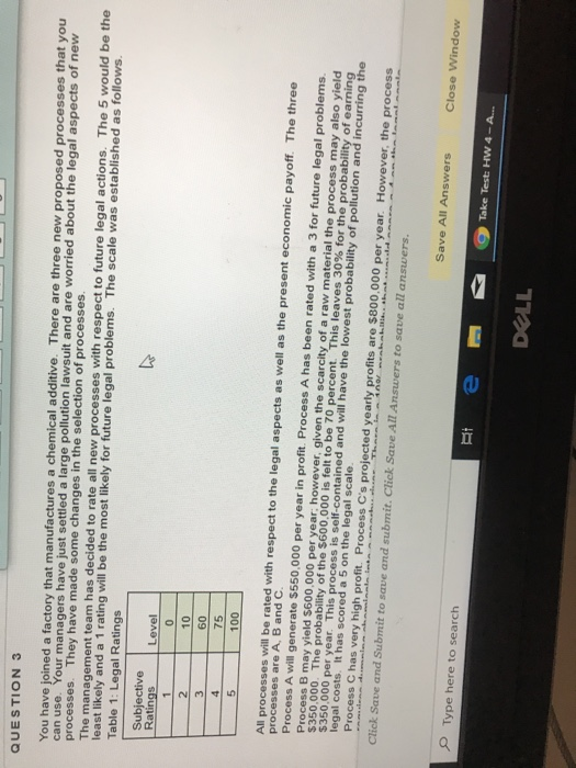 new processes. They have made some changes in the selection of processes