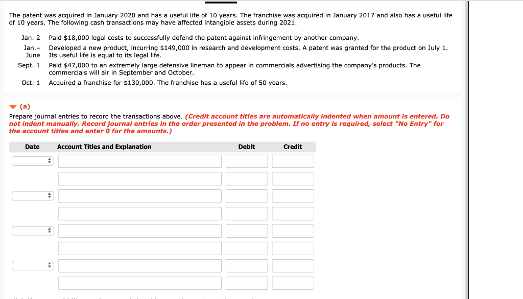 of Sarasota Company at December 31, 2020, is presented below. Patents ($62,000