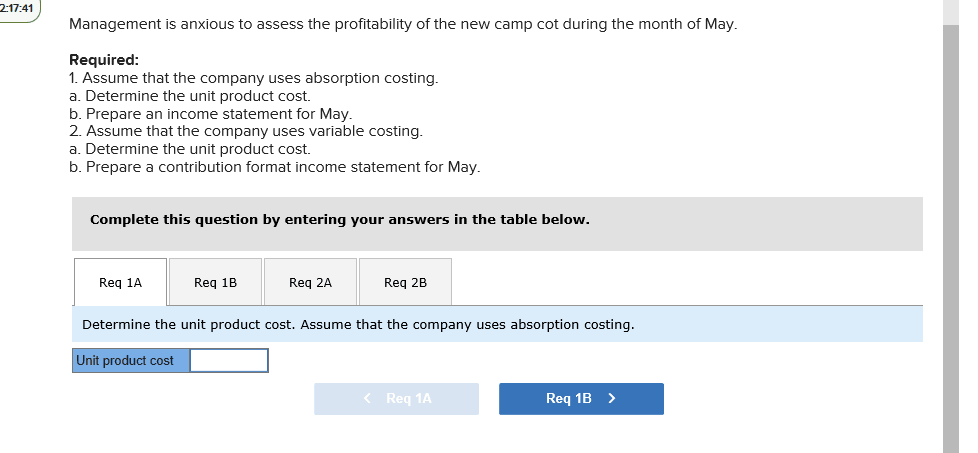 Statements; Explanation of Difference in Net Operating Income [LO6-1, LO6-2, LO6-3] High