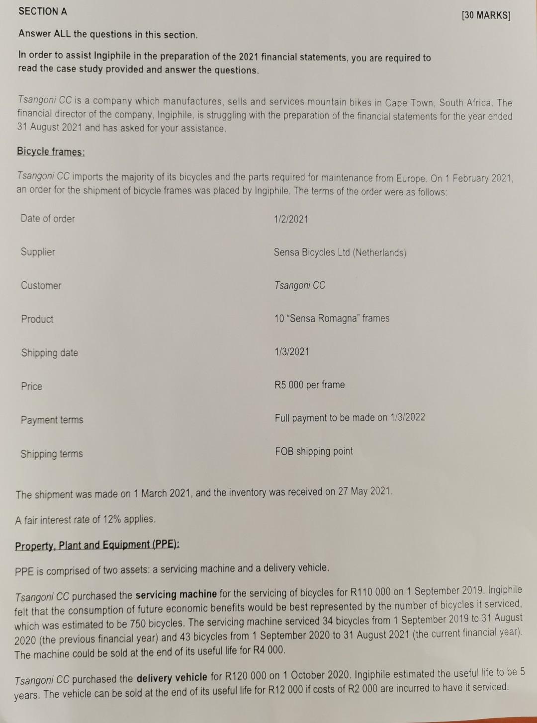 apply the relevant definition and recognition criteria as per the Conceptual Framework