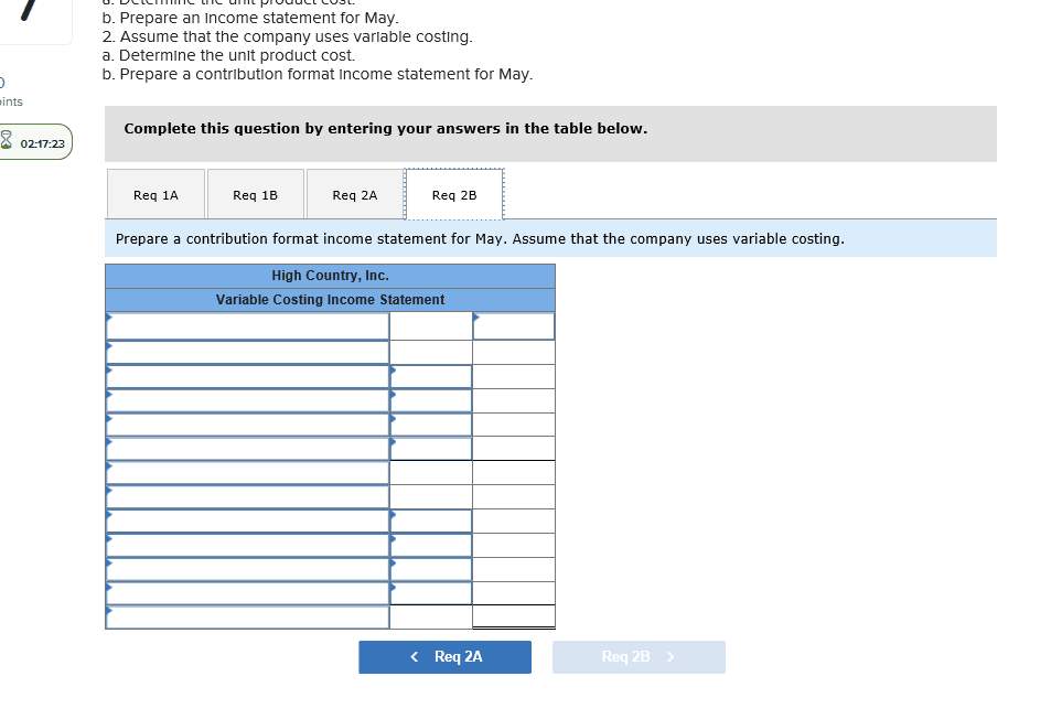be marketed throughout the United States. The following cost and revenue data