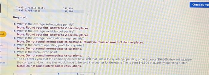 company provides you with the following information for the period October through