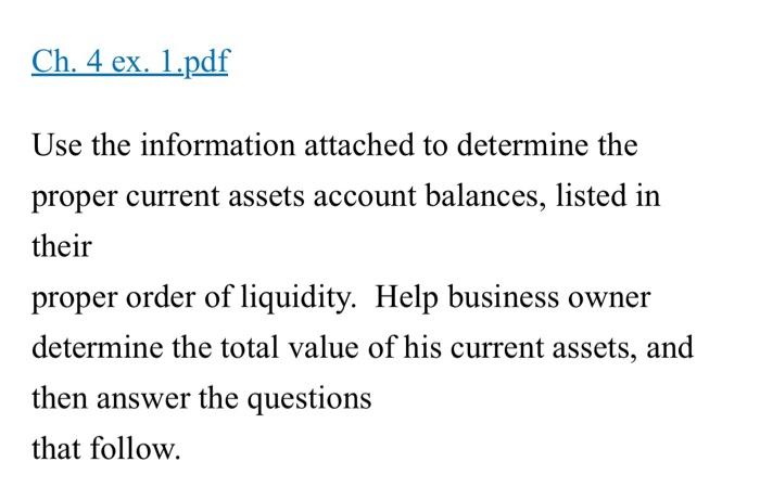 On December 31, she is completing the yearend of the liabilities and