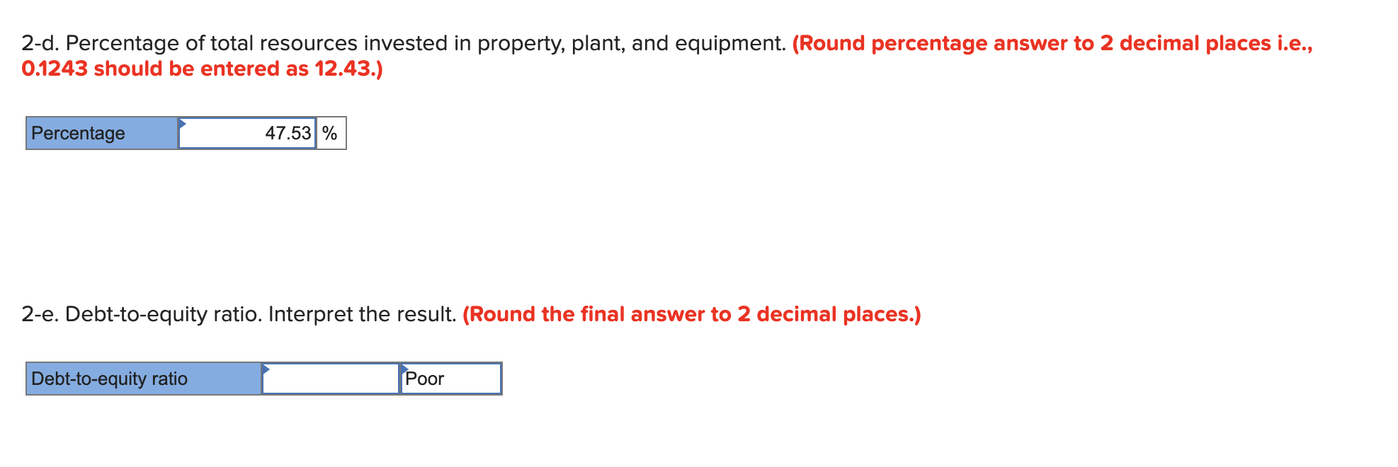 the following summarized d *One-third was credit sales. During Year 2, cash
