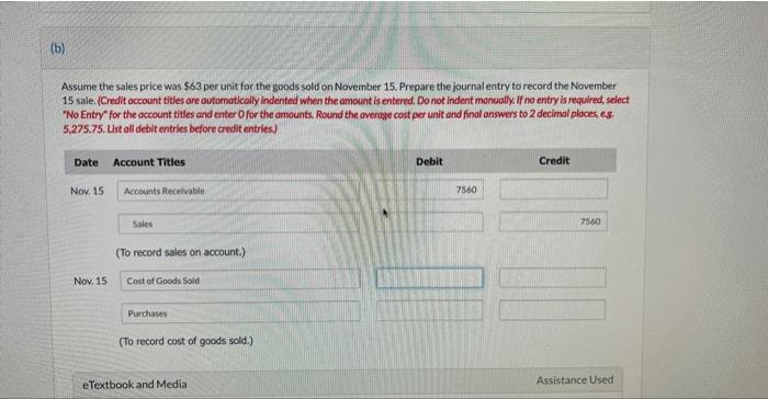Attempt in Progress You are given the following information for Sheridan Company