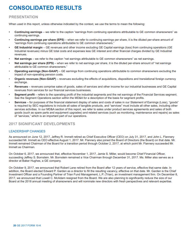 annual report. For each KPI explain what method is used to report