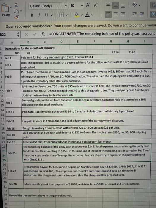 part. I need help with General Ledger and Inventory Valuation Paste B