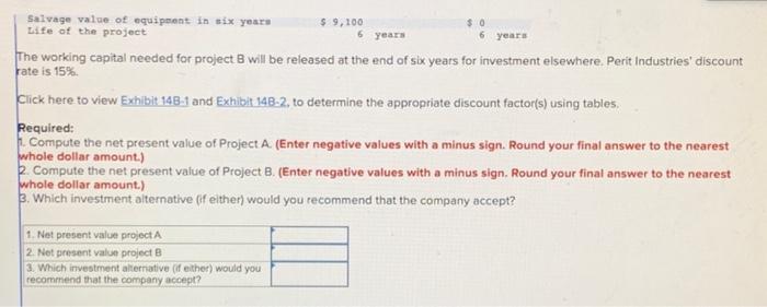 Perit Industries has $210,000 to invest. The company is trying to decide