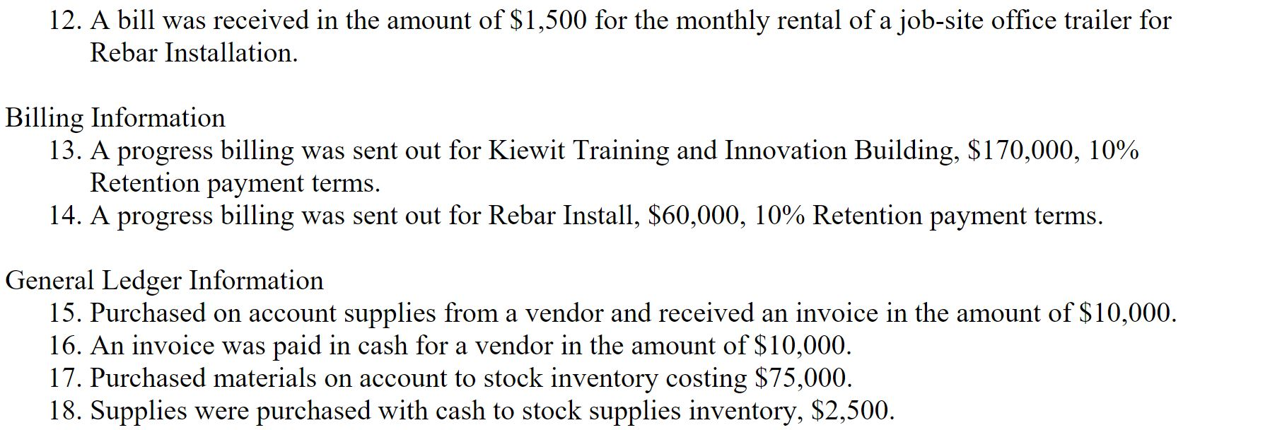  Using the accounts above enter each transaction into a general journal.