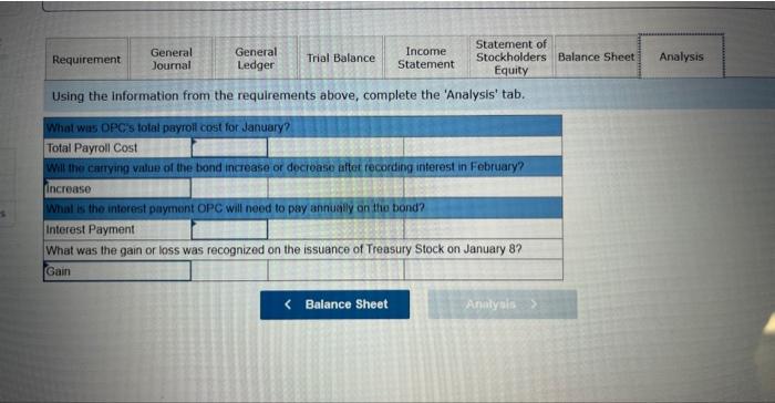 operations in the following year. - OPC sells its inventory at $150