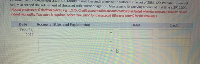 legally required to dismantle and remove the platform at the end of