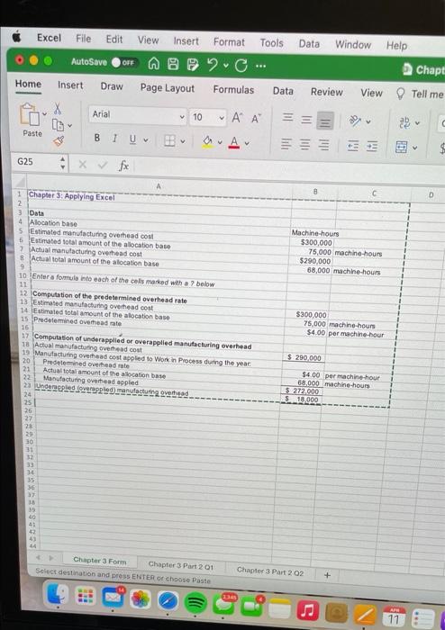  Excel File Edit View Insert Format Tools Data Window Help AutoSave