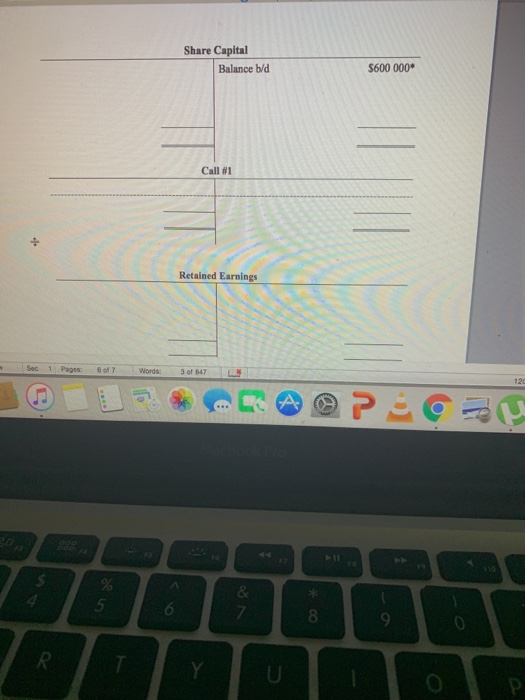 Balance Sheet, including a detailed equity section as at 30 June, 2020