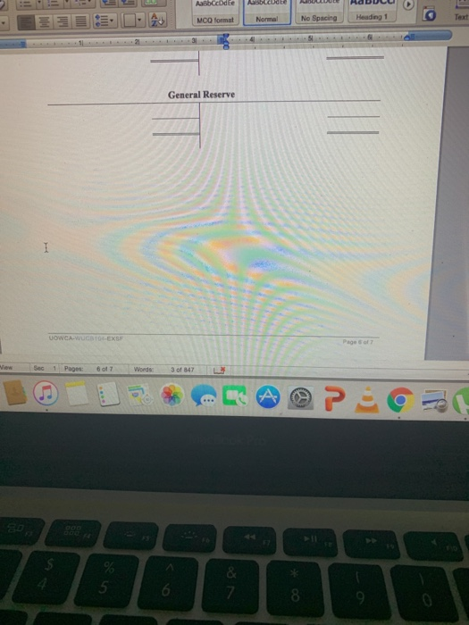 using the following information & with reference to the General Journal adjustments