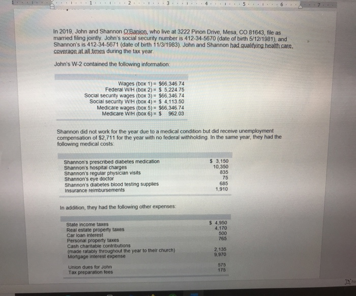 can someone help me with this please??? In 2019, John and Shannon