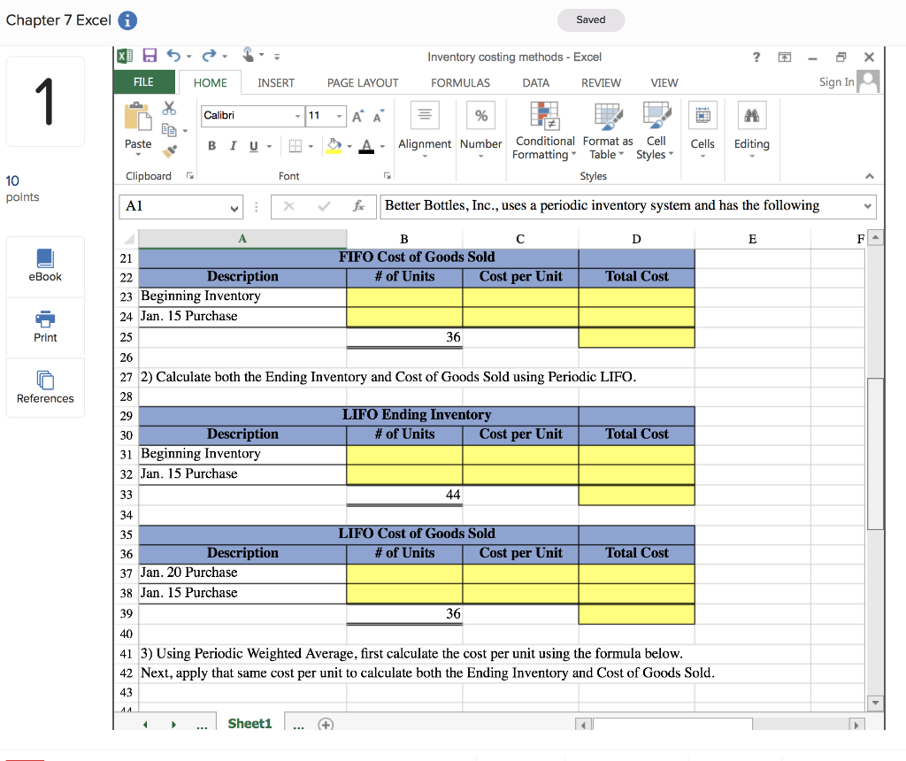 current inventory information. The Controller has as you to prepare a comparison