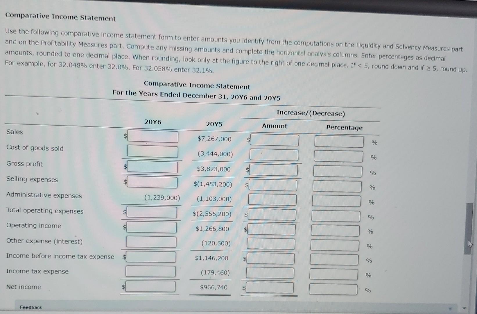 the Liquidity and Solvency Measures part. You will identify other amounts for