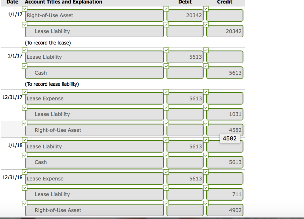 the 4-year lease. The equipment has an economic useful life of 6
