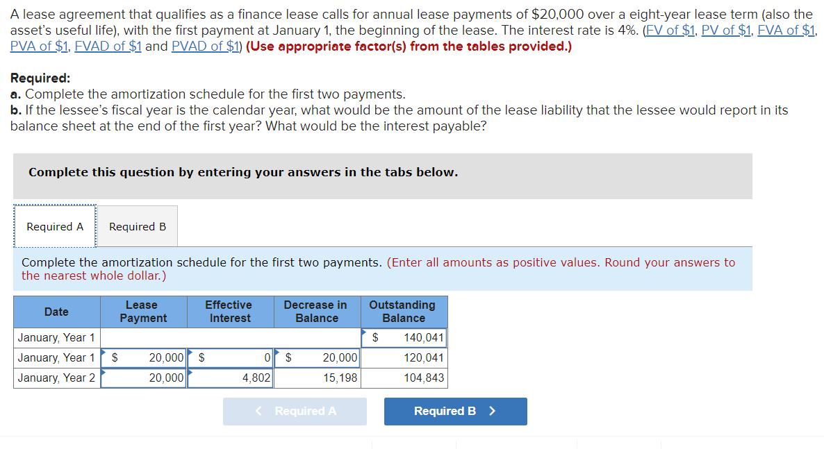 Type or paste question here A lease agreement that qualifies as a