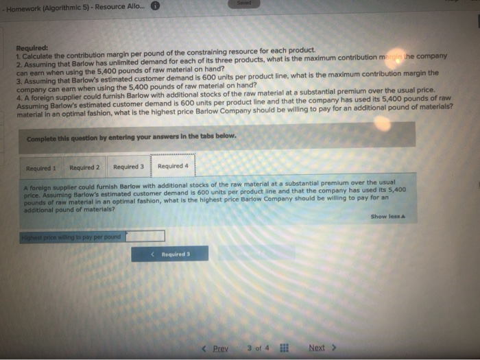 materials Other variable expenses Total variable expenses Contribution margin 18 126 144