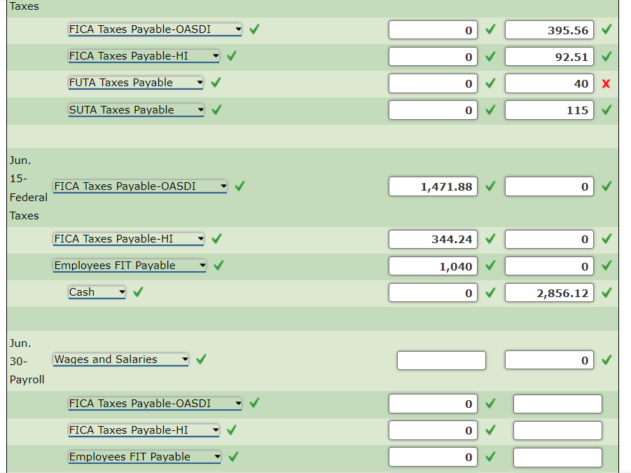 for the you are to record the payroll transactions for the last