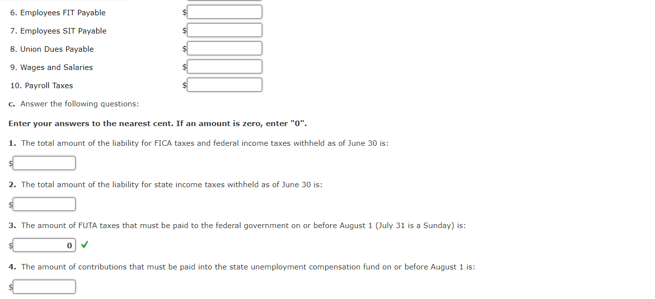 1 , 20--. Narrative of Transactions: Apr. 1. Paid the treasurer of