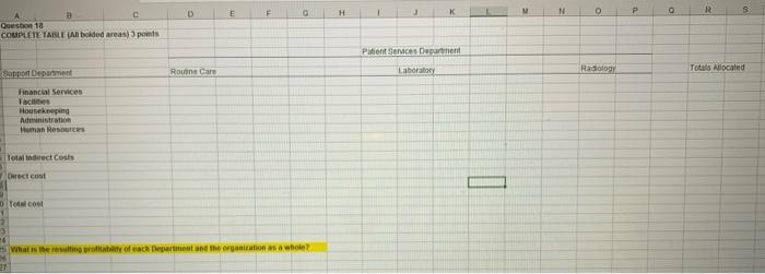  D E F H 3 N o P O Queston 18