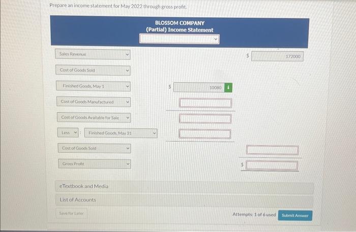 if you could help with the blank ones and also creating a