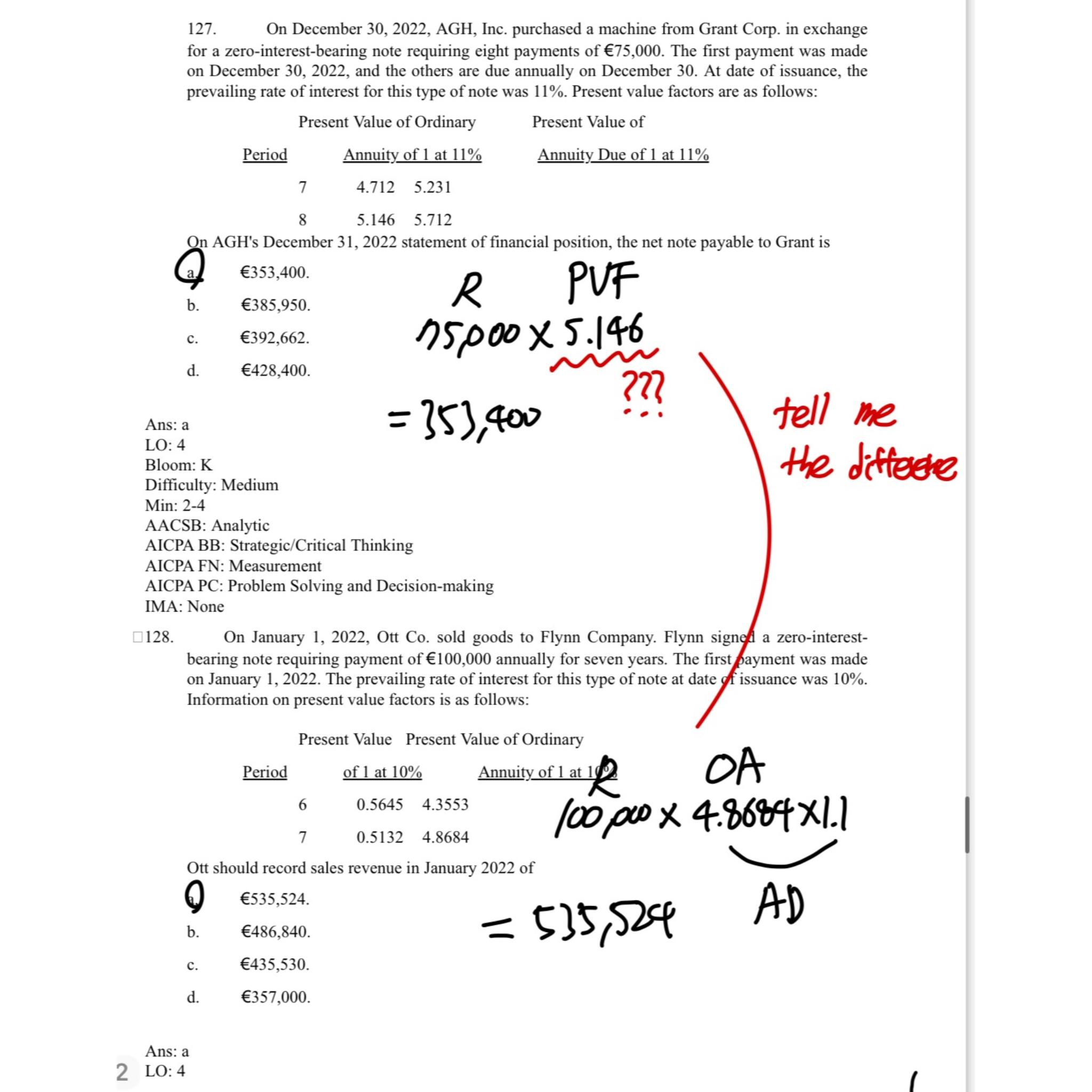  On December 30,2022, AGH, Inc. purchased a machine from Grant Corp.