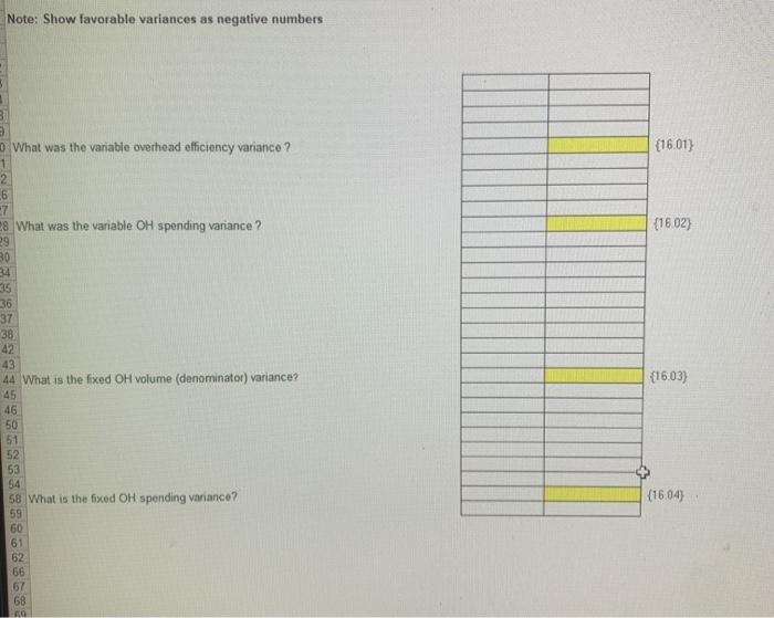 the precise nature of the process a 5 standard cost system has