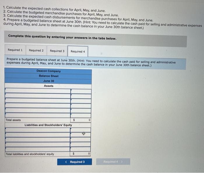 Balance Sheet March 31 Assets Cash Accounts receivable Inventory Buildings and equipment,