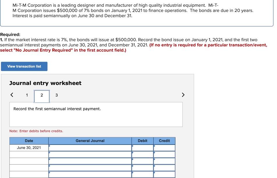 to finance its new warehouse. The market interest rate for bonds of