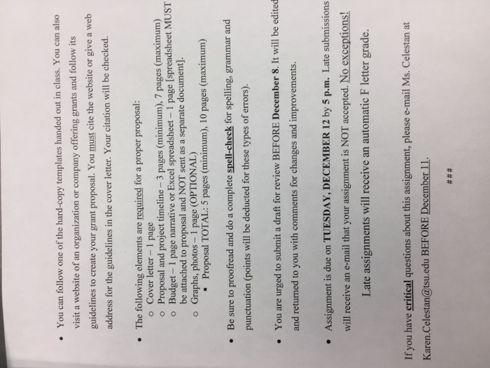 memo format or the format on one of the hard-copy examples. You