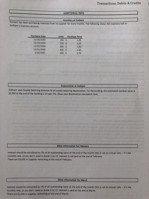 is why there are beginning balances in the T-Accounts on the General