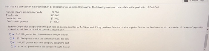300 chaise lounges at a price of $220 per unit. Fixed costs