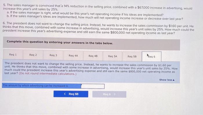 unit sales and total sales increase by 48,000 units and S$840,000, respectively.