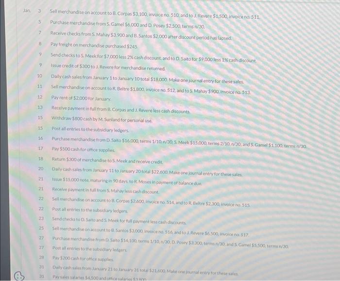 cost of all merchandise sold was 60% of the sales price. Schedule