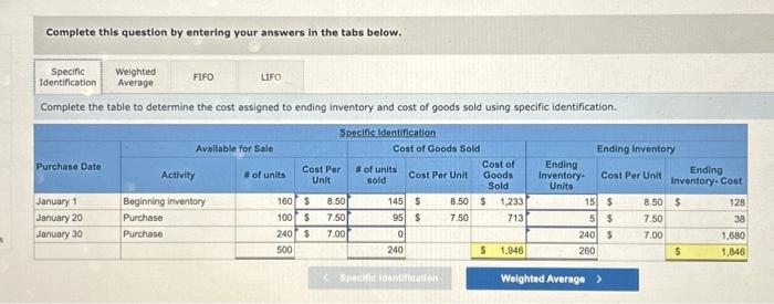 following information for the Exercises 3-7 below. (Algo) [The following information applies