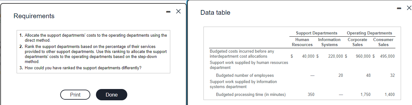 Please work each section and please show work. If you cannot please