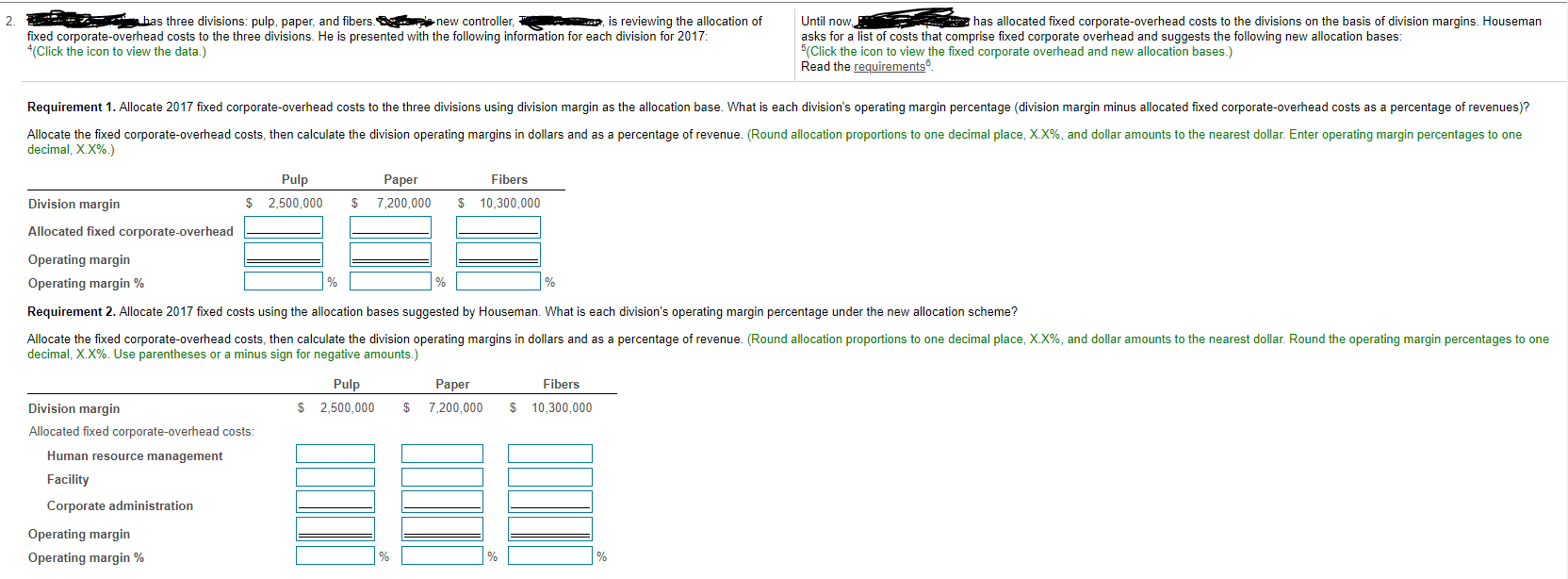 do not answer the question. This is one question. - X Requirements